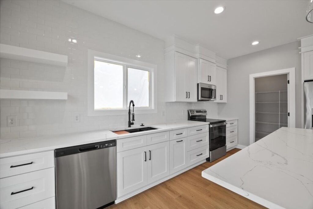 Coordinating Countertops with Cabinets and Flooring